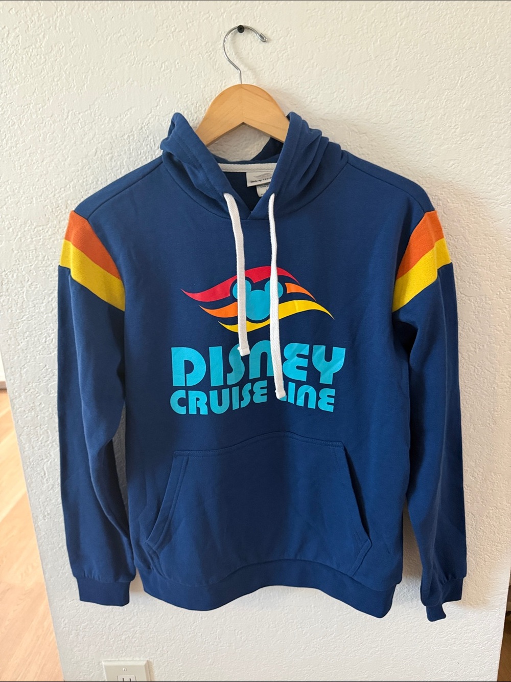 Men's Navy Hooded Sweatshirt
